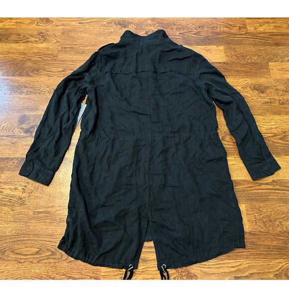 Wash Lab Women's Road Trip Split Hem Zip Up Jacket Black Size XL NWT Lightweight - Picture 5 of 12